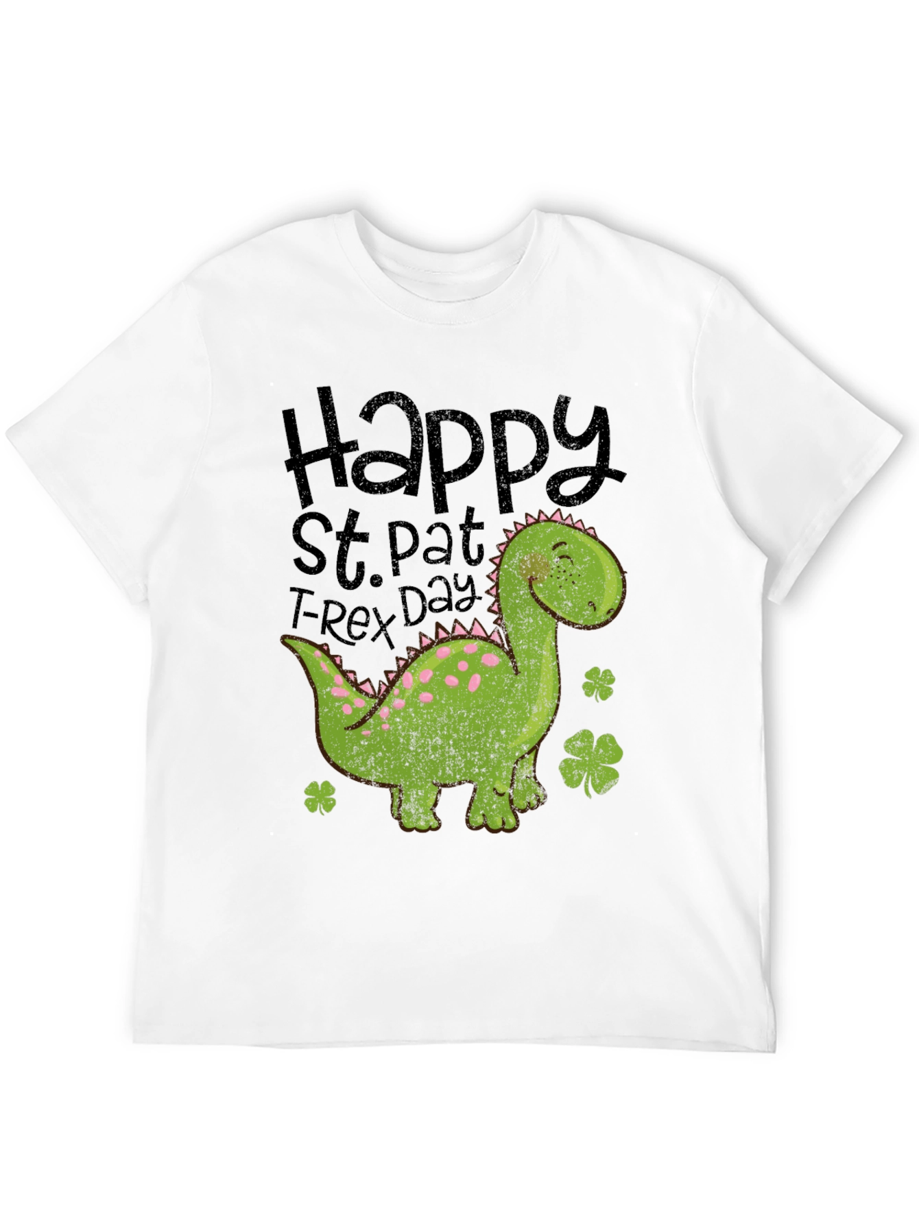 St. Pat T-Rex Day Shirt - Dinosaur Tee