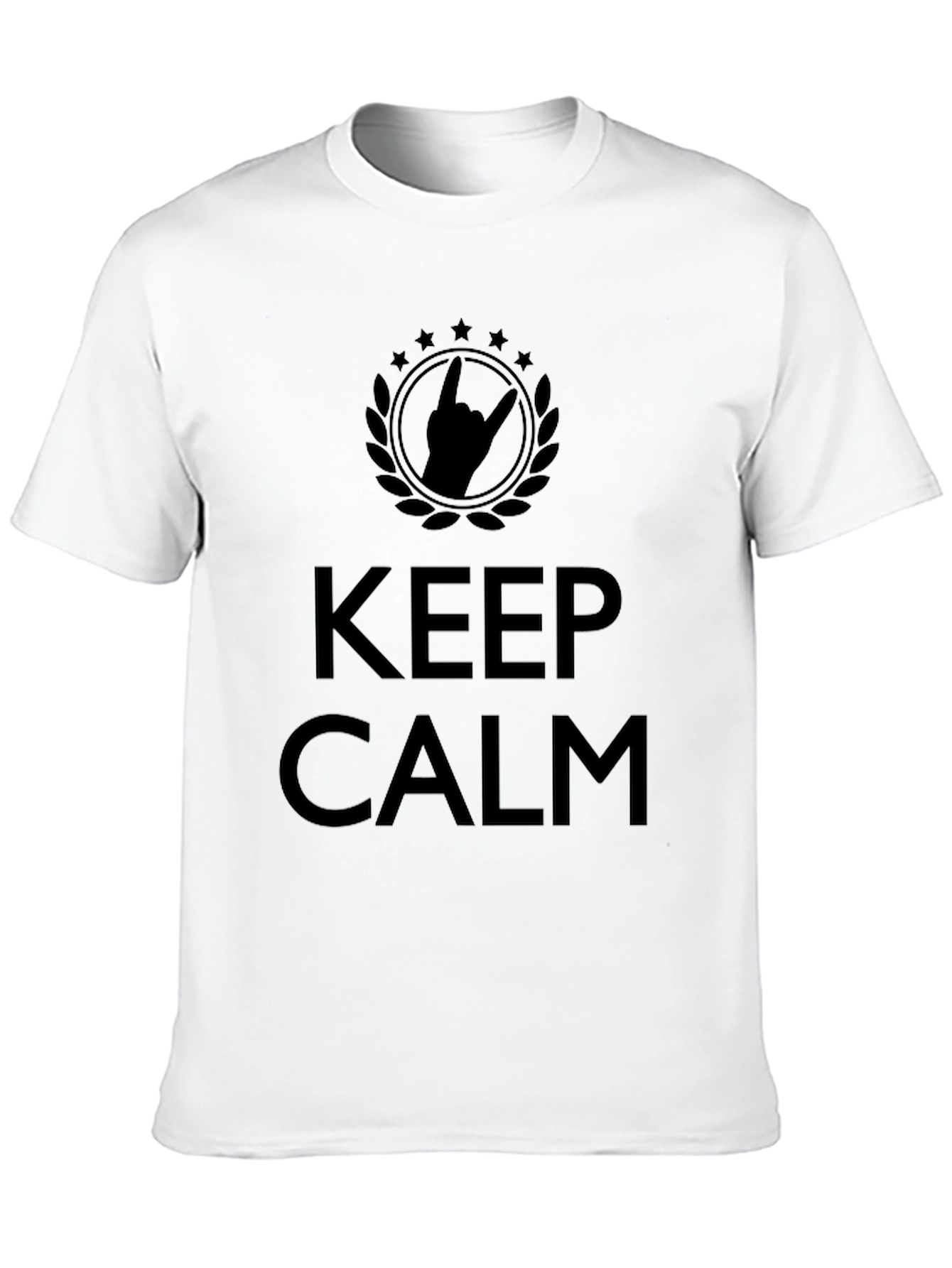 Keep Calm Rock On T-Shirt