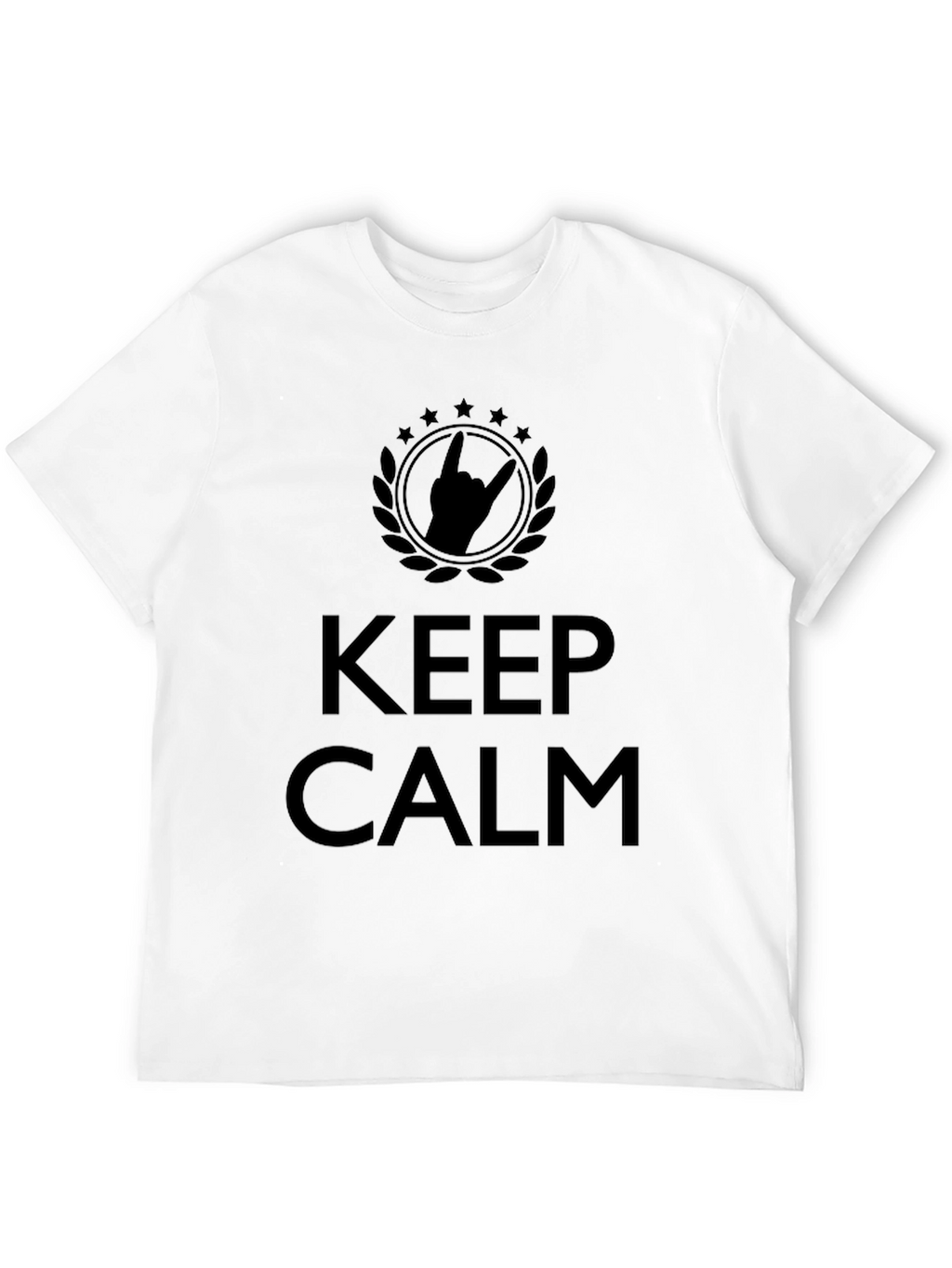 Keep Calm Rock On T-Shirt