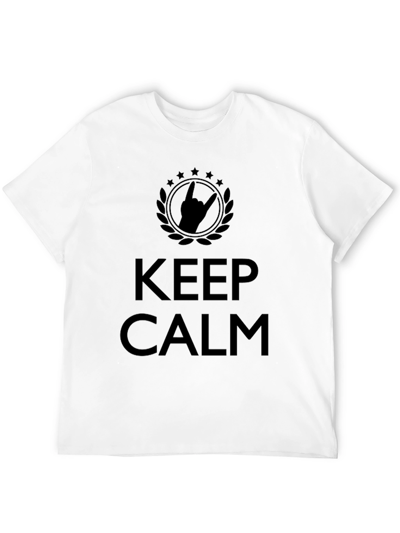 Keep Calm Rock On T-Shirt