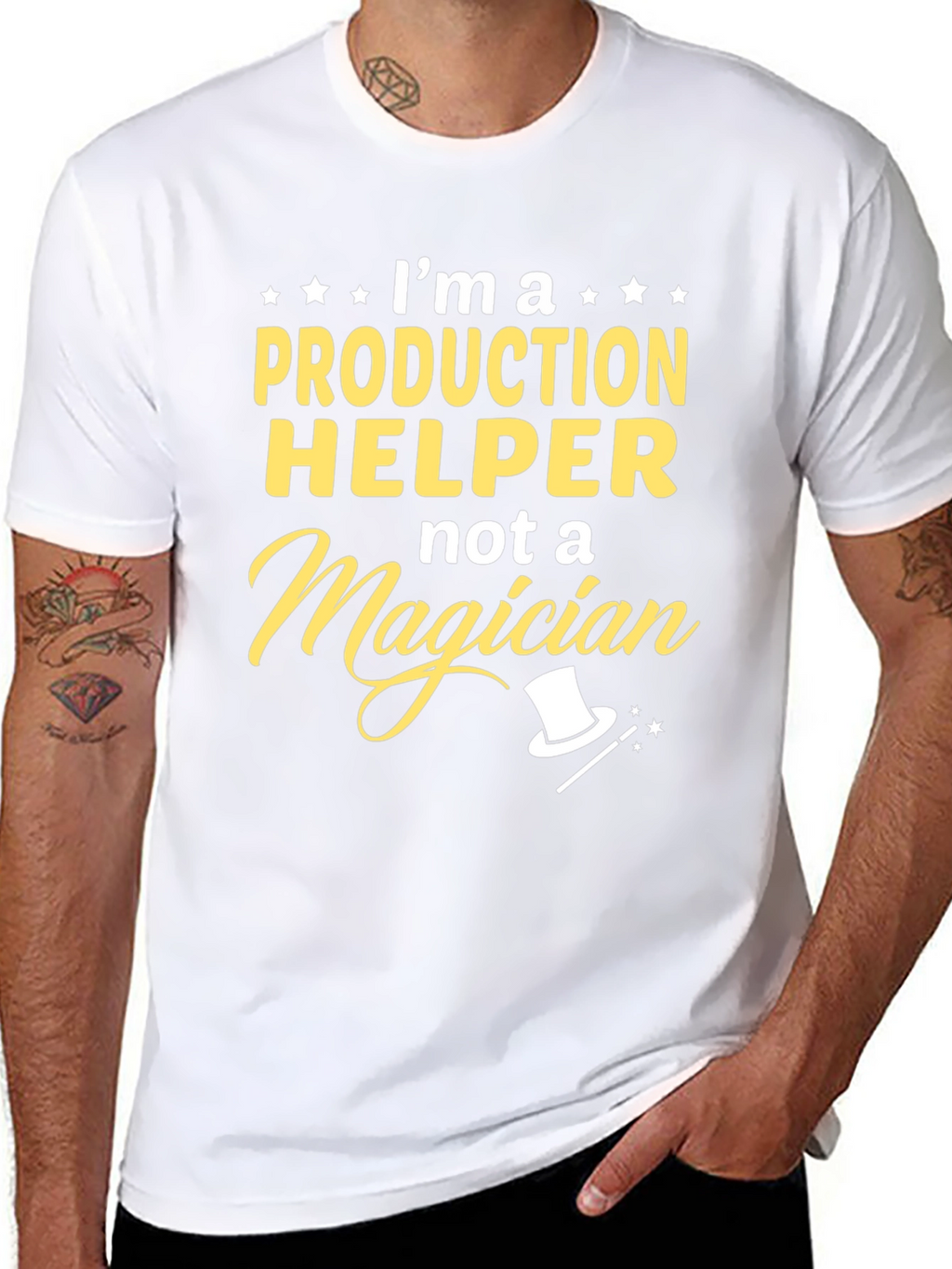 Production Helper Funny T-Shirt