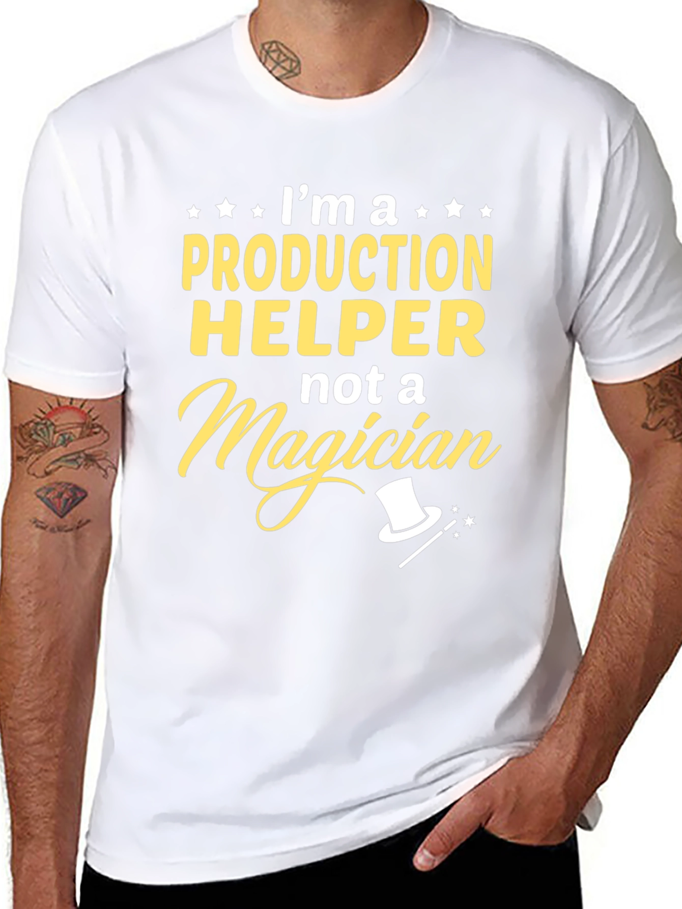Production Helper Funny T-Shirt