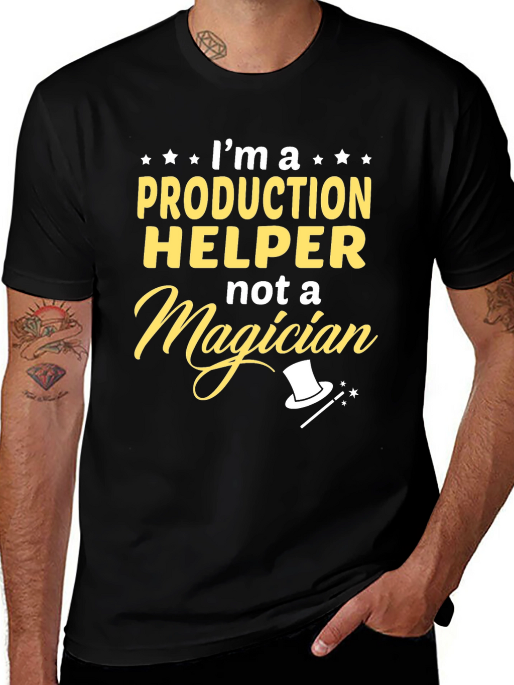 Production Helper Funny T-Shirt
