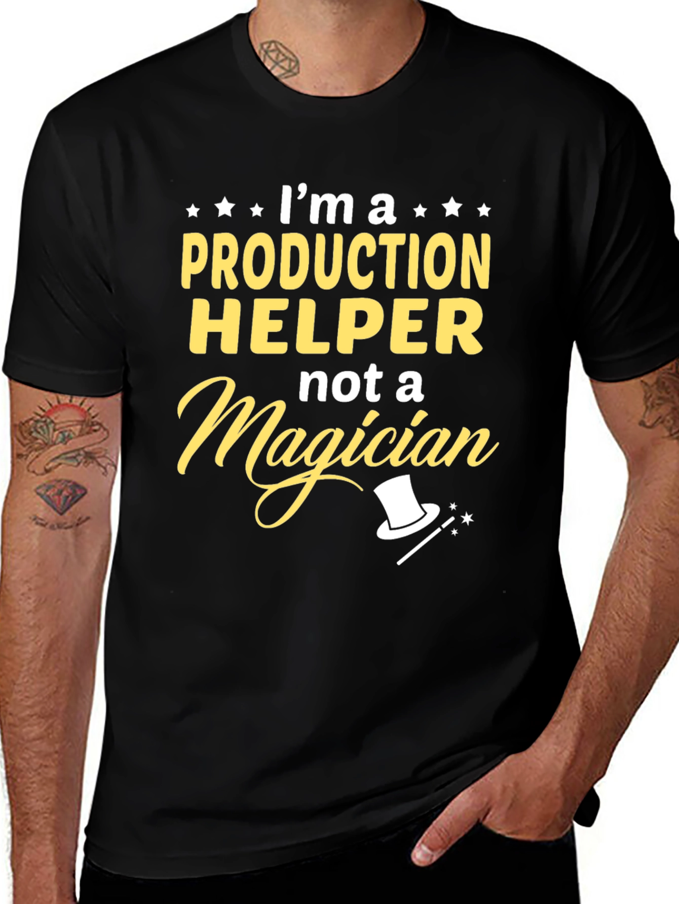 Production Helper Funny T-Shirt