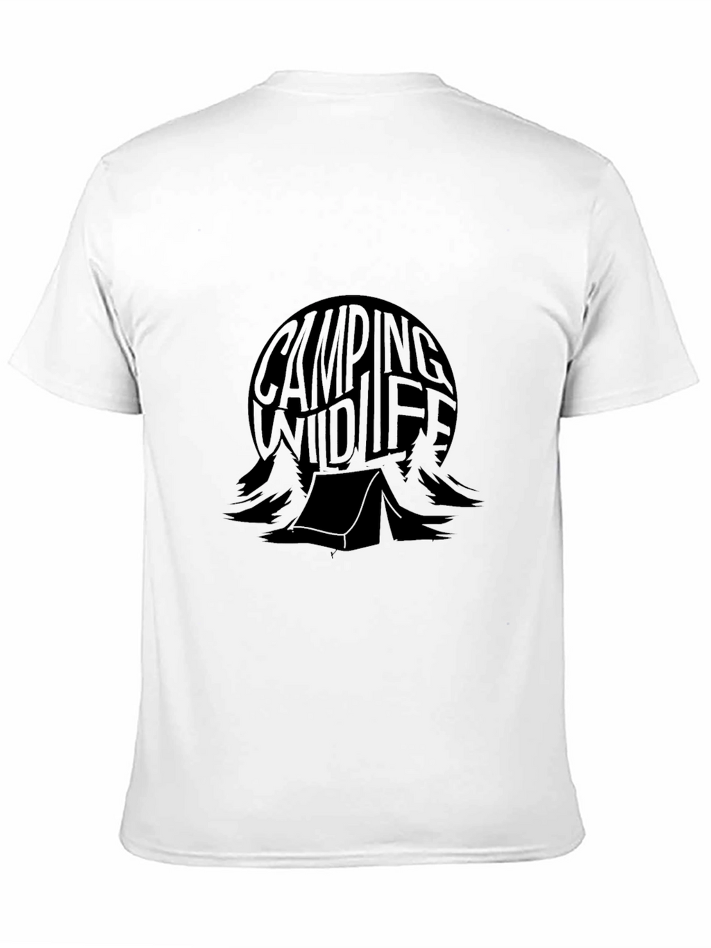 Camping Wildlife Graphic T-Shirt