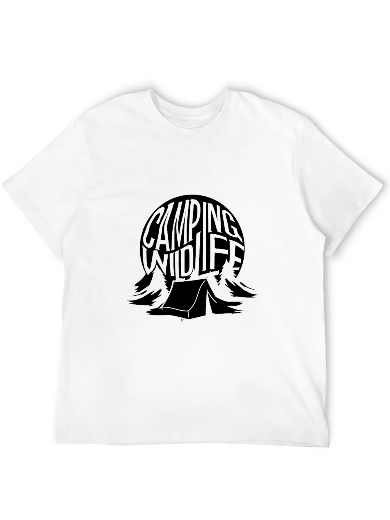 Camping Wildlife Graphic T-Shirt