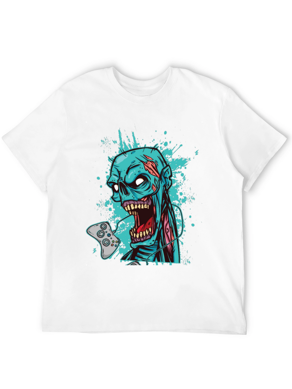 Zombie Gamer T-Shirt - Game Over Design