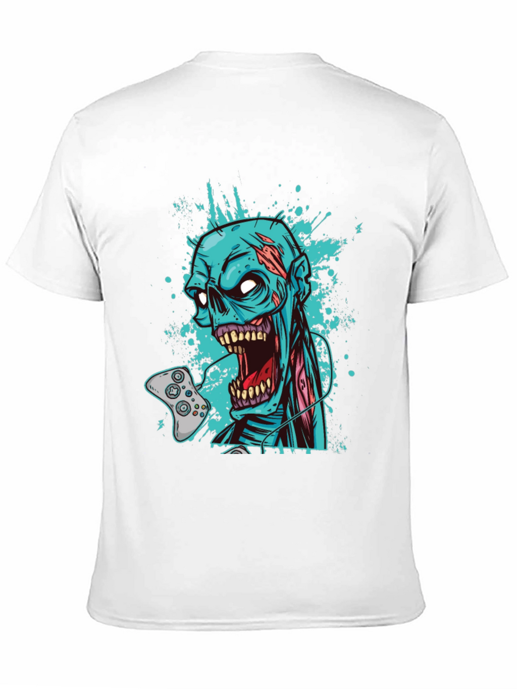 Zombie Gamer T-Shirt - Game Over Design