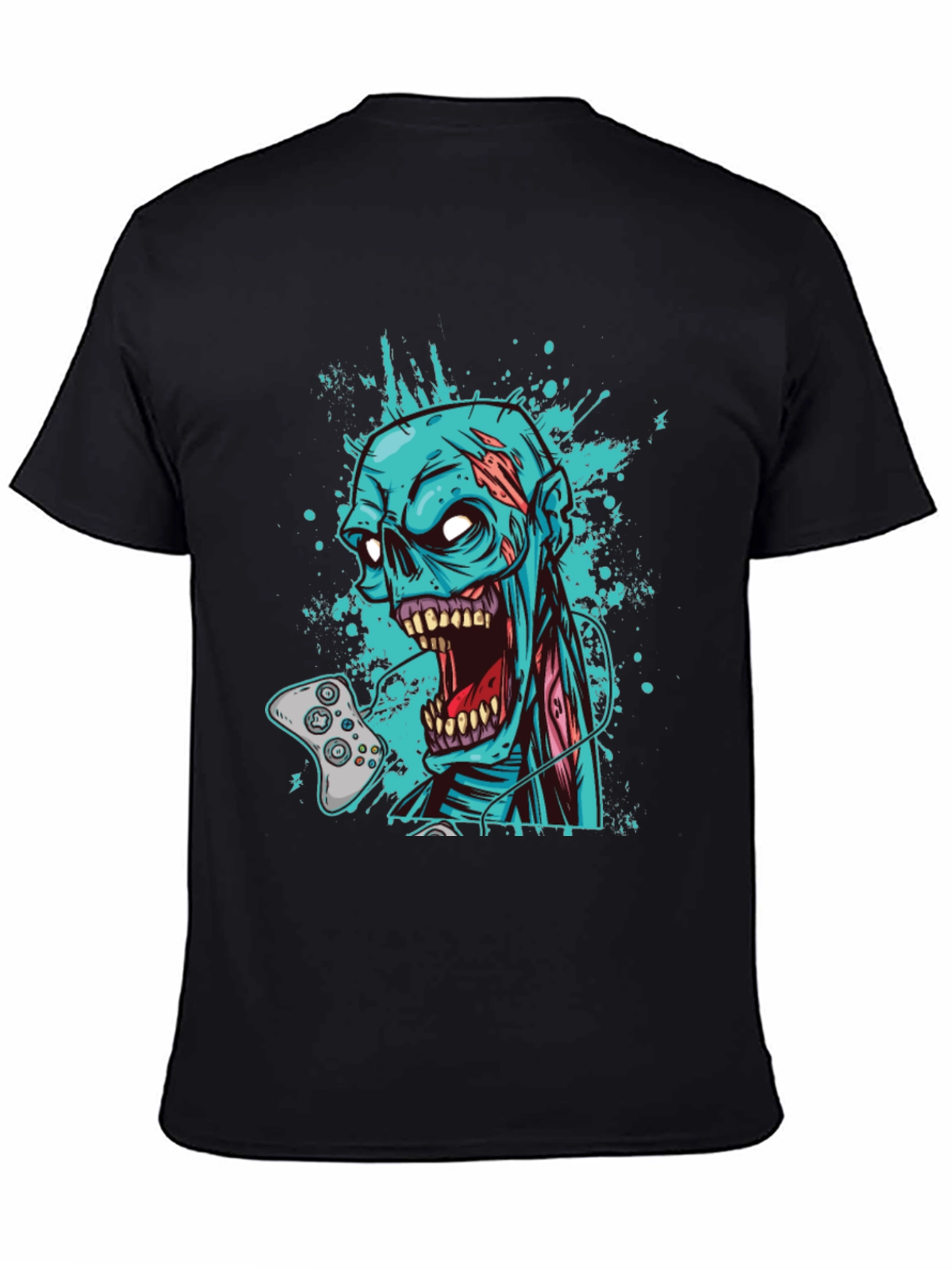 Zombie Gamer T-Shirt - Game Over Design