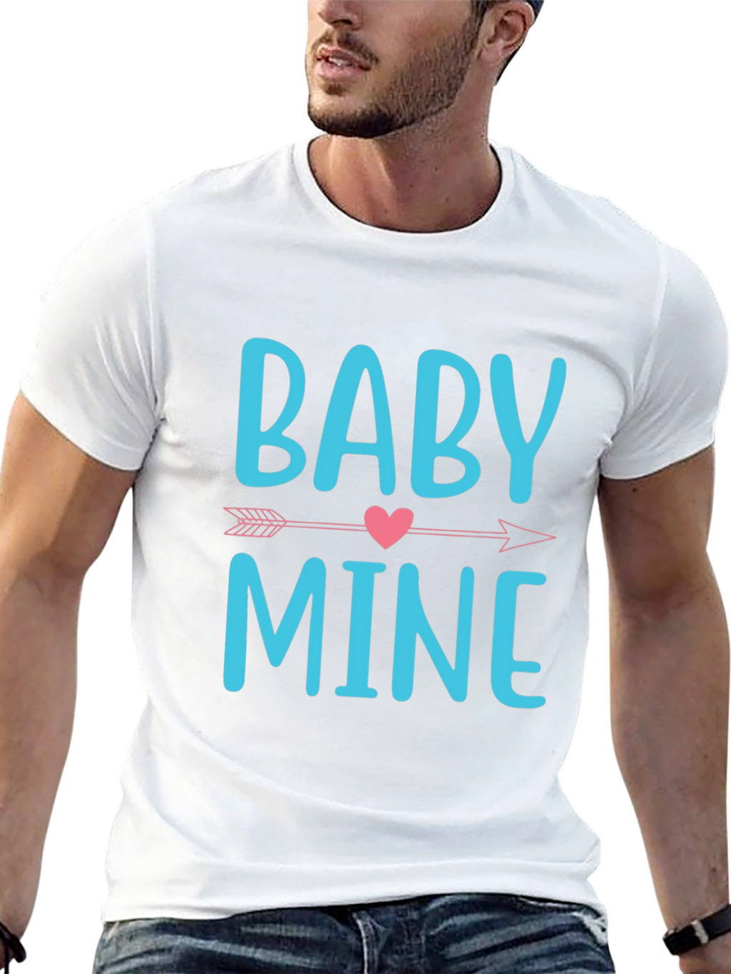 Baby Mine Graphic Tee - Cute & Comfy