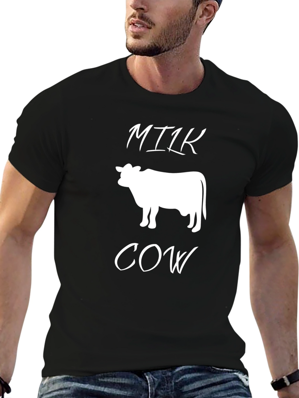 Milk Cow T-Shirt - Unique Graphic Tee