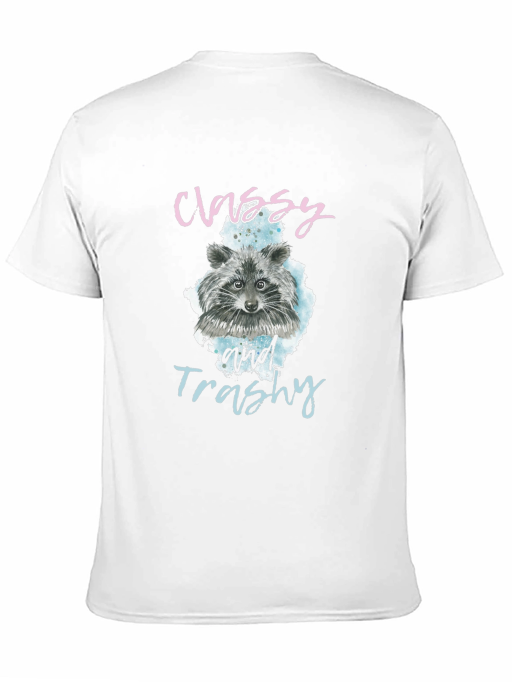 Classy and Trashy Raccoon Graphic Tee