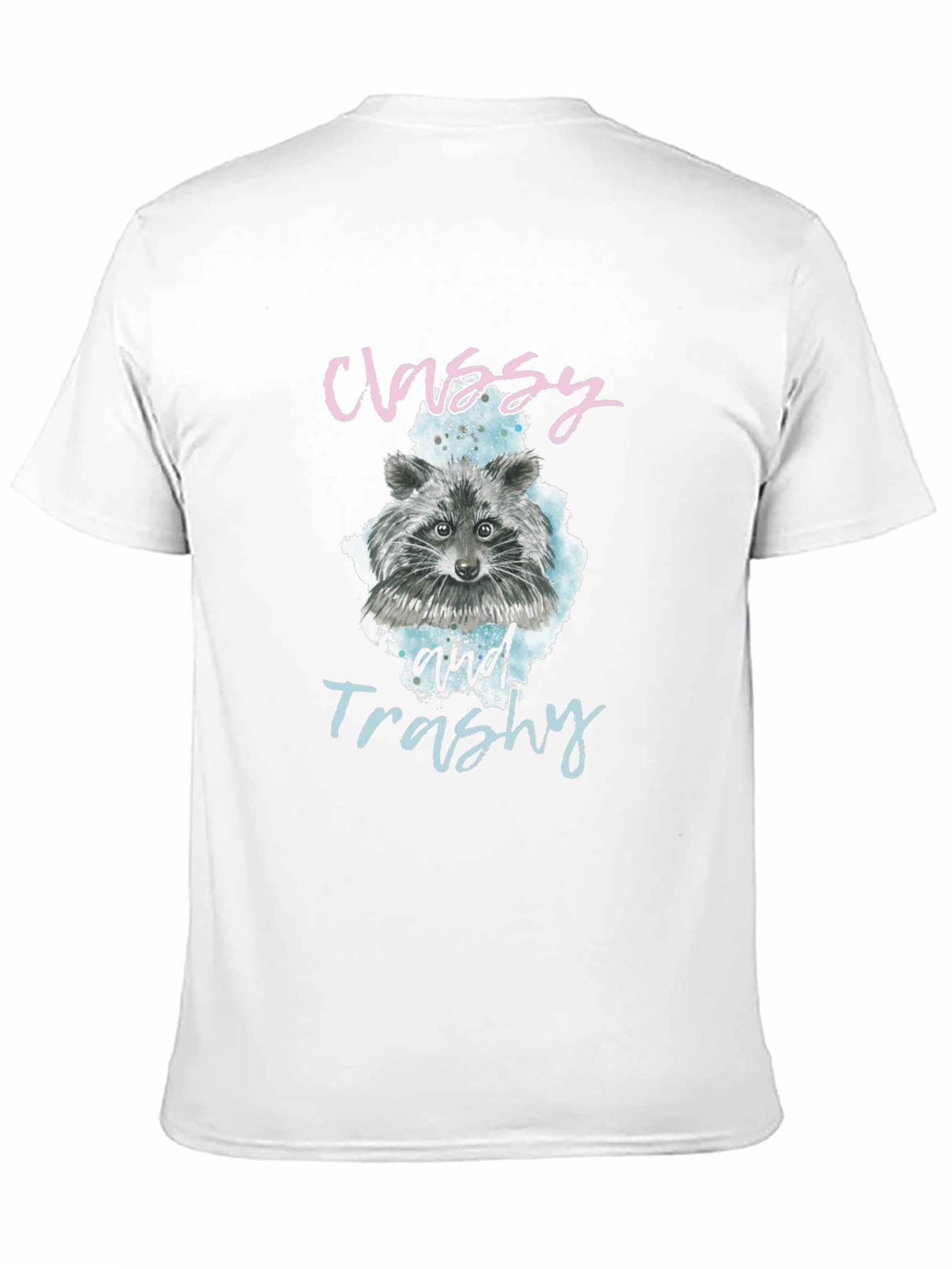 Classy and Trashy Raccoon Graphic Tee