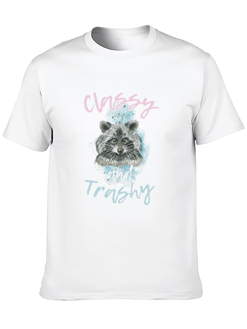 Classy and Trashy Raccoon Graphic Tee