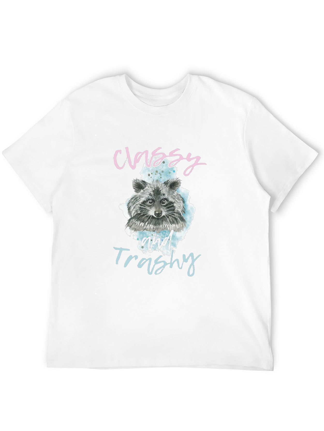 Classy and Trashy Raccoon Graphic Tee