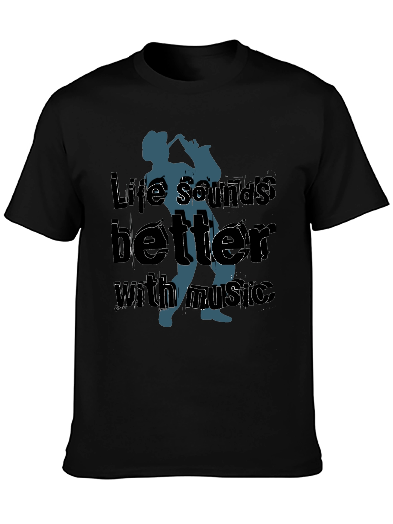 Life Sounds Better Music T-Shirt