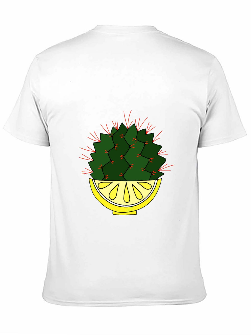 Cactus In Lemon Bowl Graphic Tee