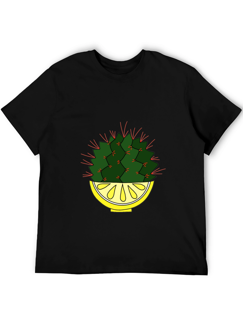 Cactus In Lemon Bowl Graphic Tee