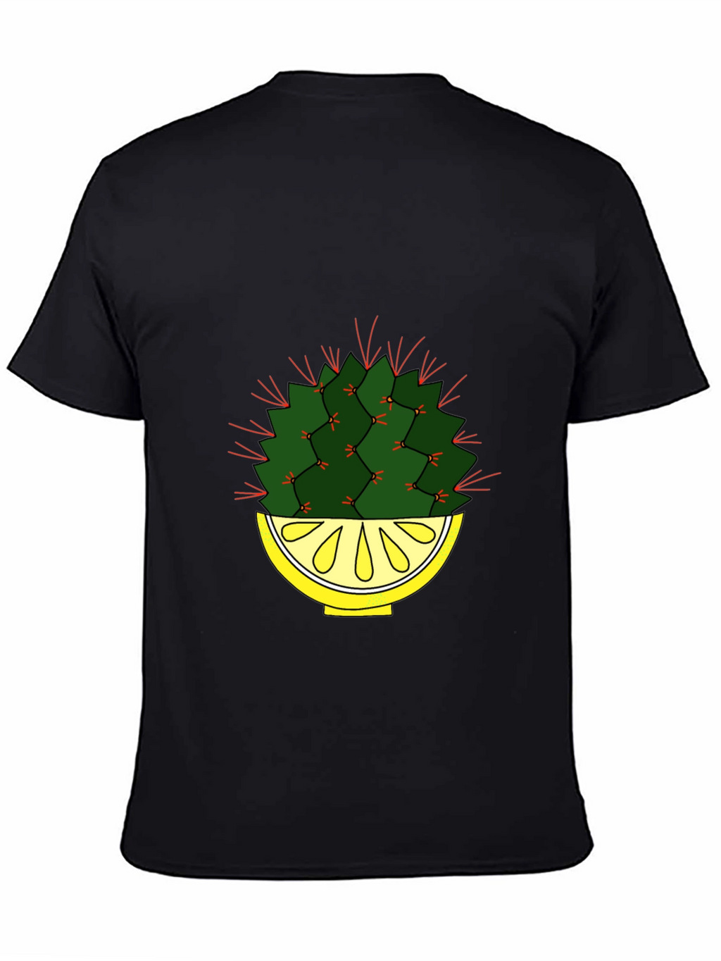 Cactus In Lemon Bowl Graphic Tee