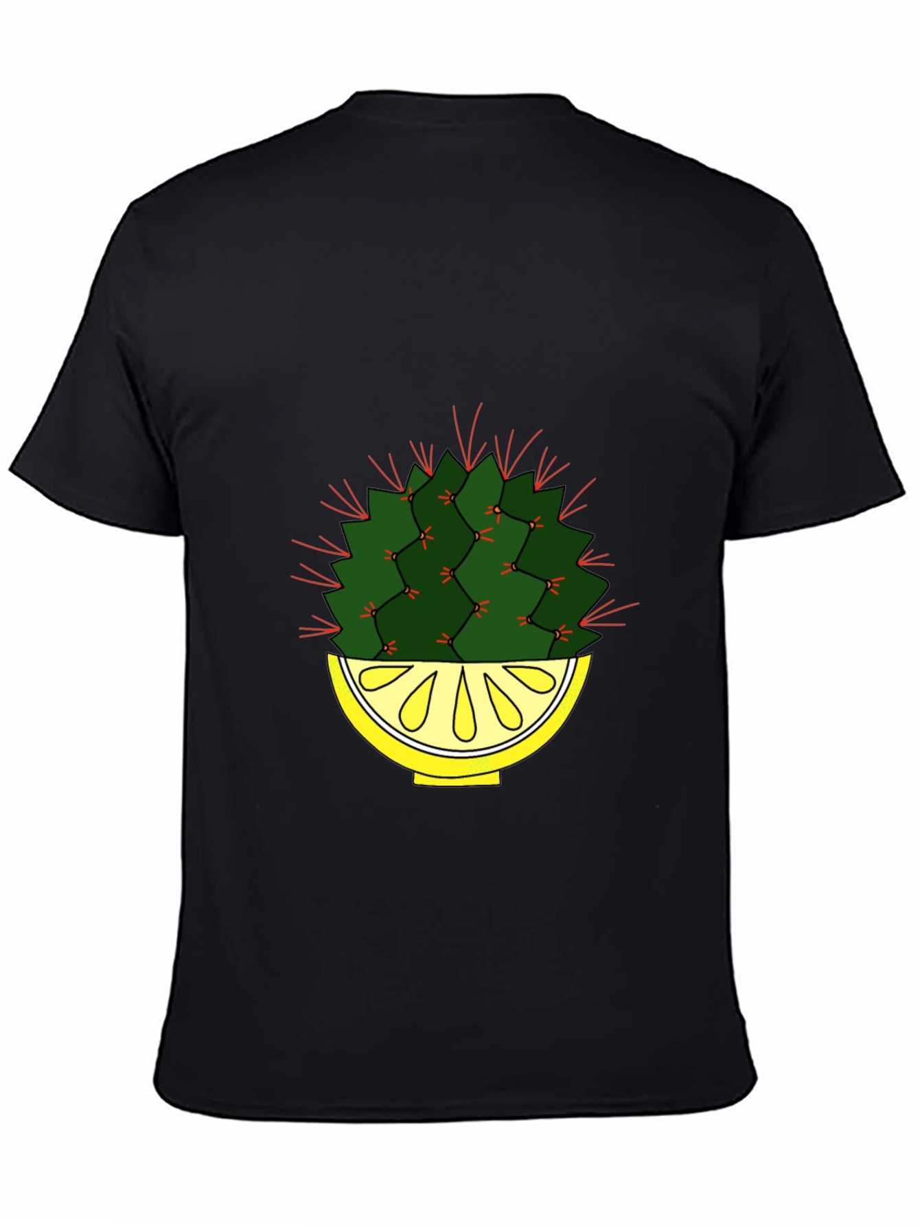 Cactus In Lemon Bowl Graphic Tee