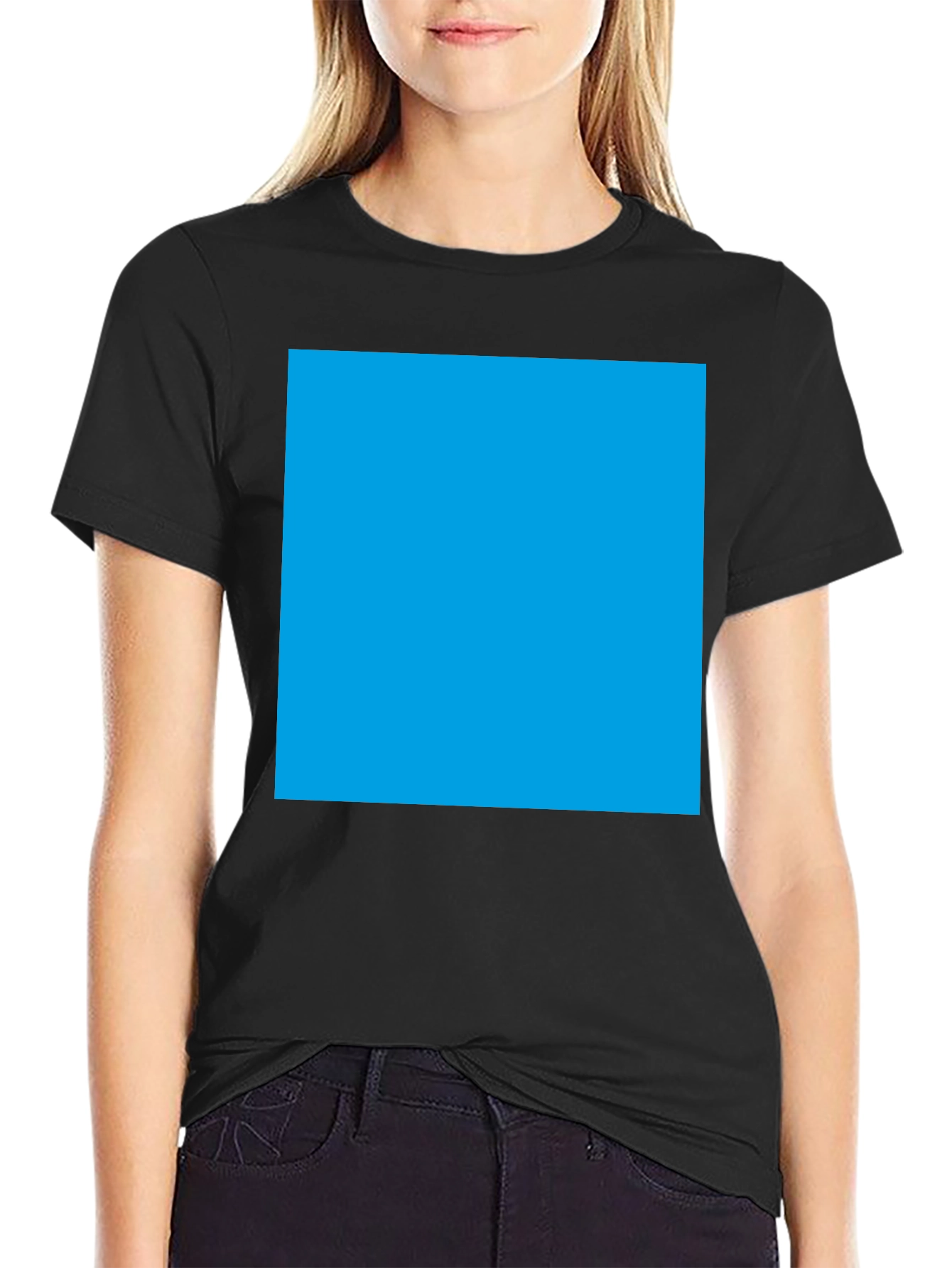 Mens Basic Black Short Sleeve T-Shirt