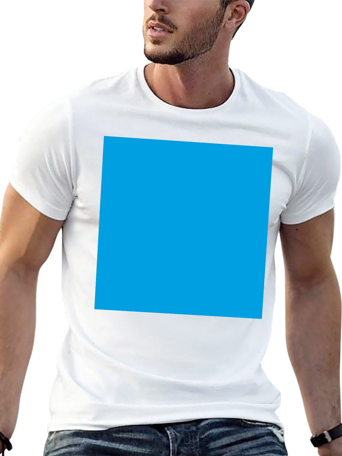 Mens Basic Black Short Sleeve T-Shirt