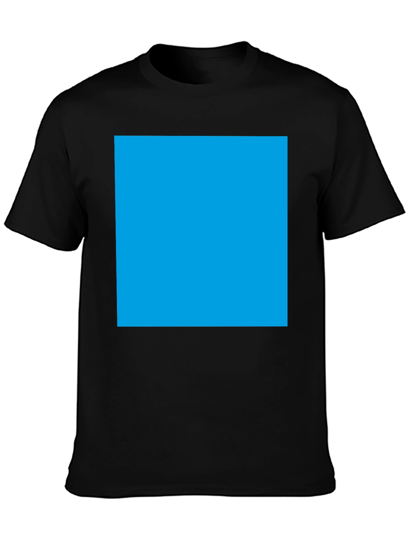Mens Basic Black Short Sleeve T-Shirt