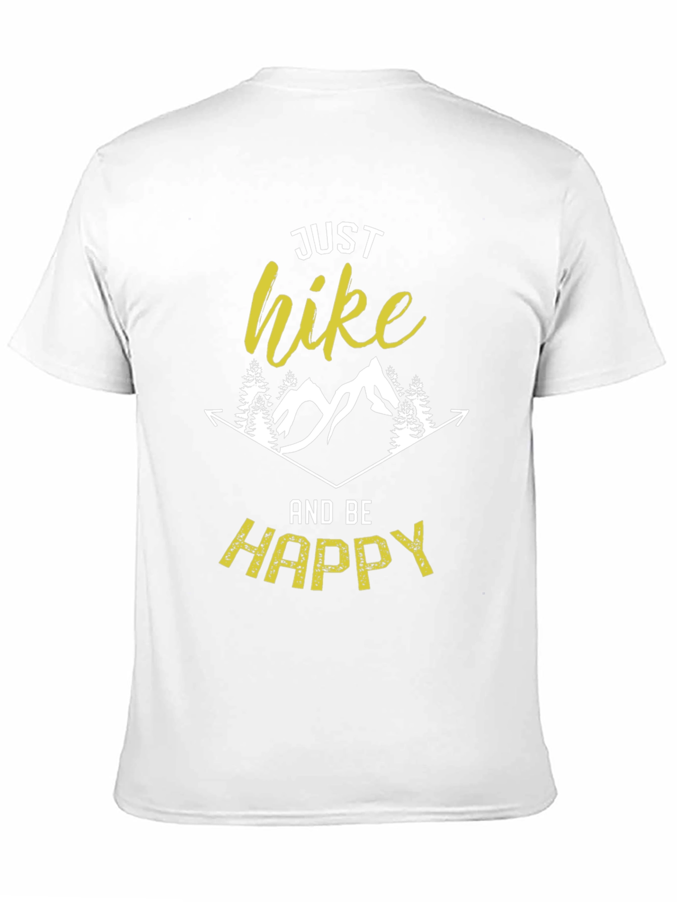 Just Hike and Be Happy Graphic Tee