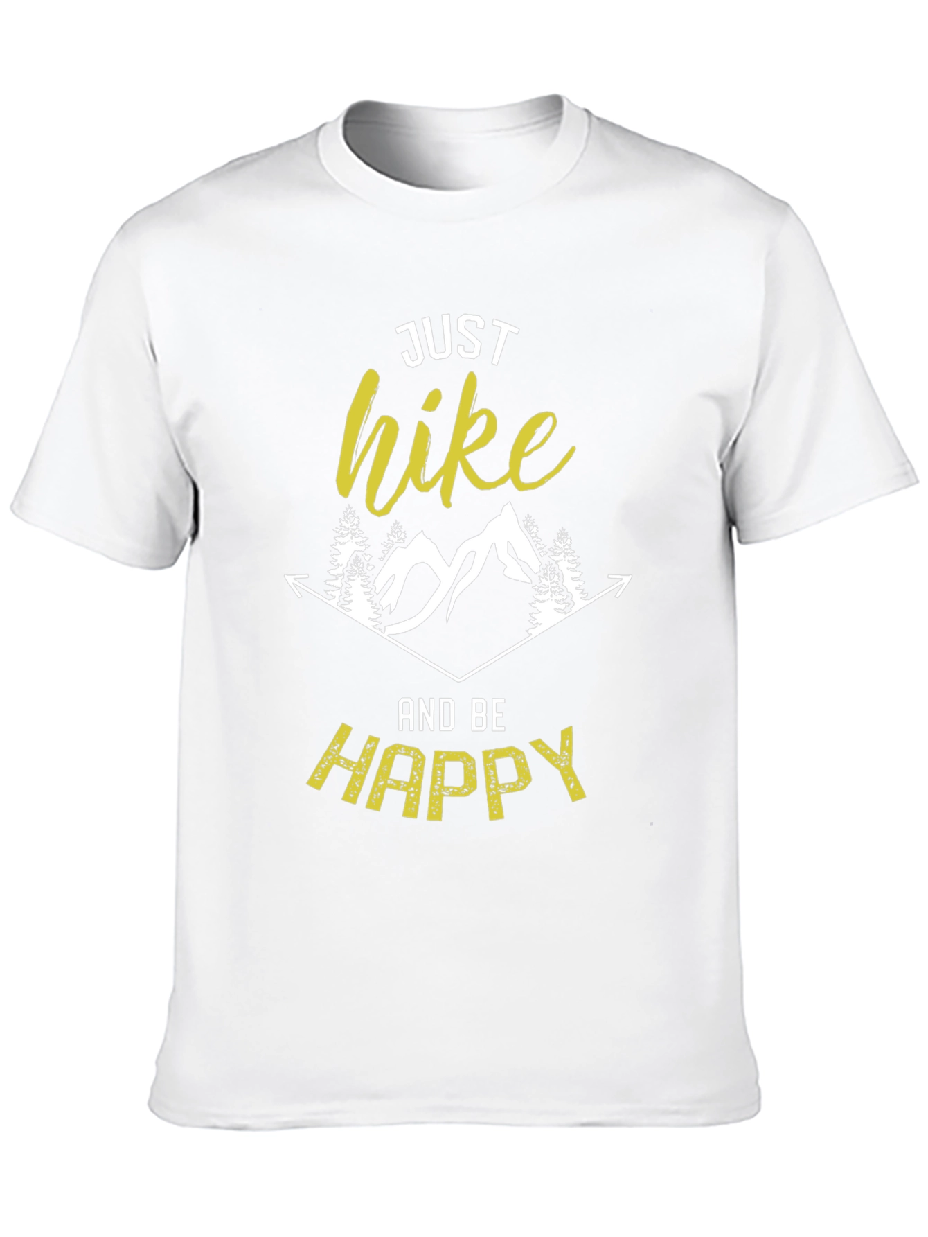 Just Hike and Be Happy Graphic Tee
