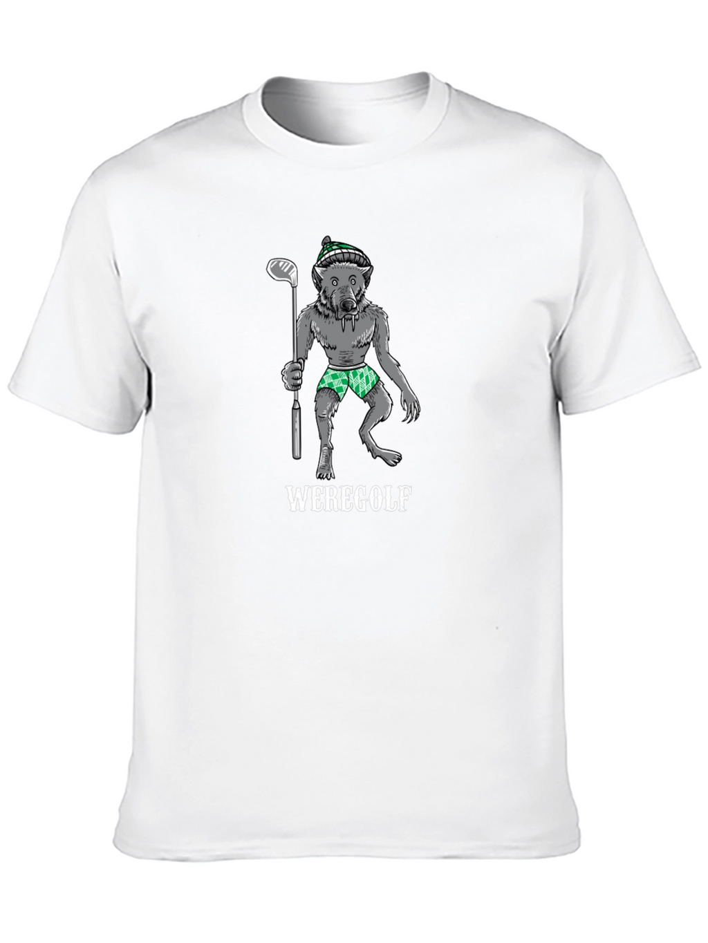 Weregolf Funny Golfing T-Shirt