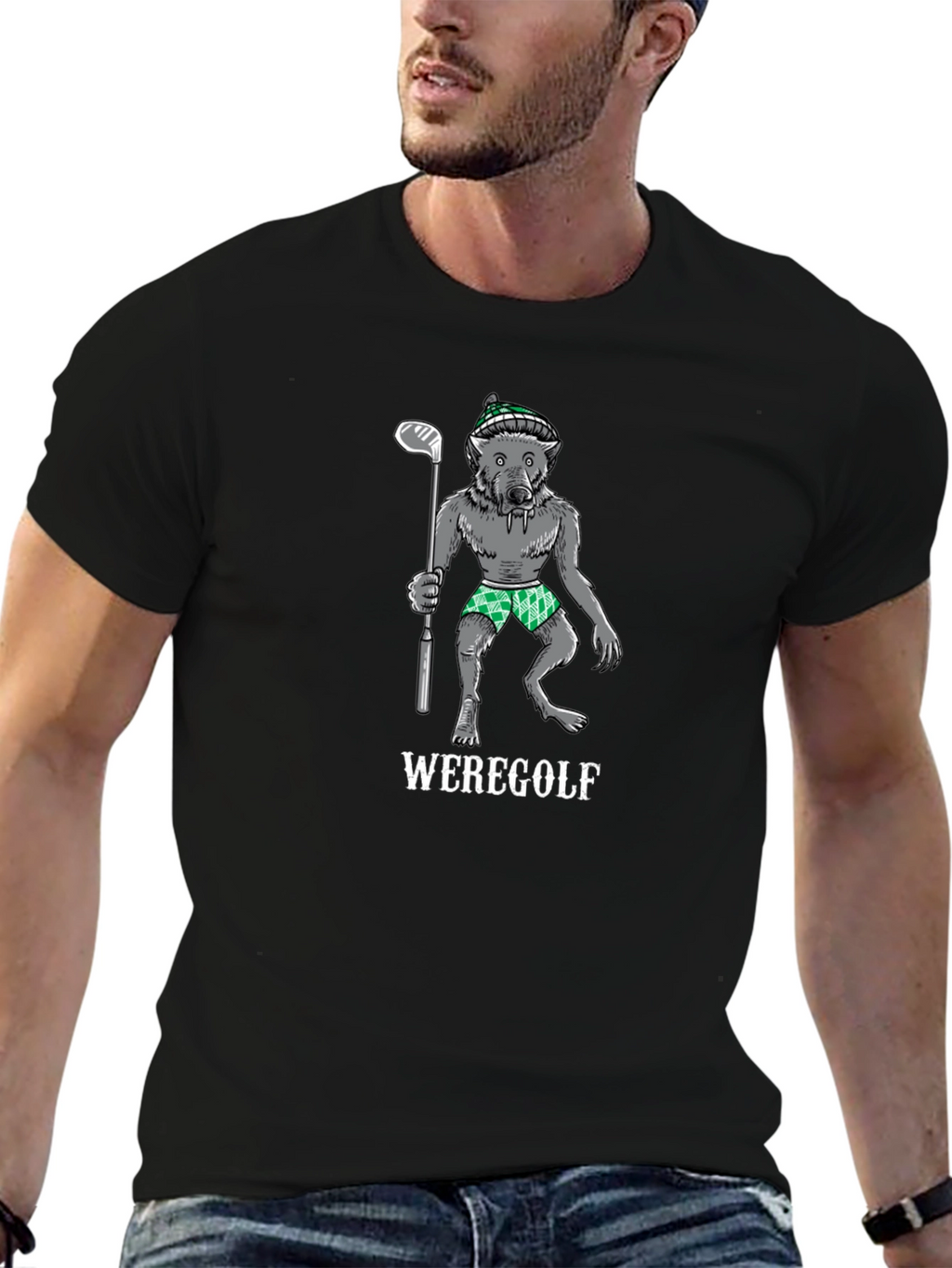 Weregolf Funny Golfing T-Shirt