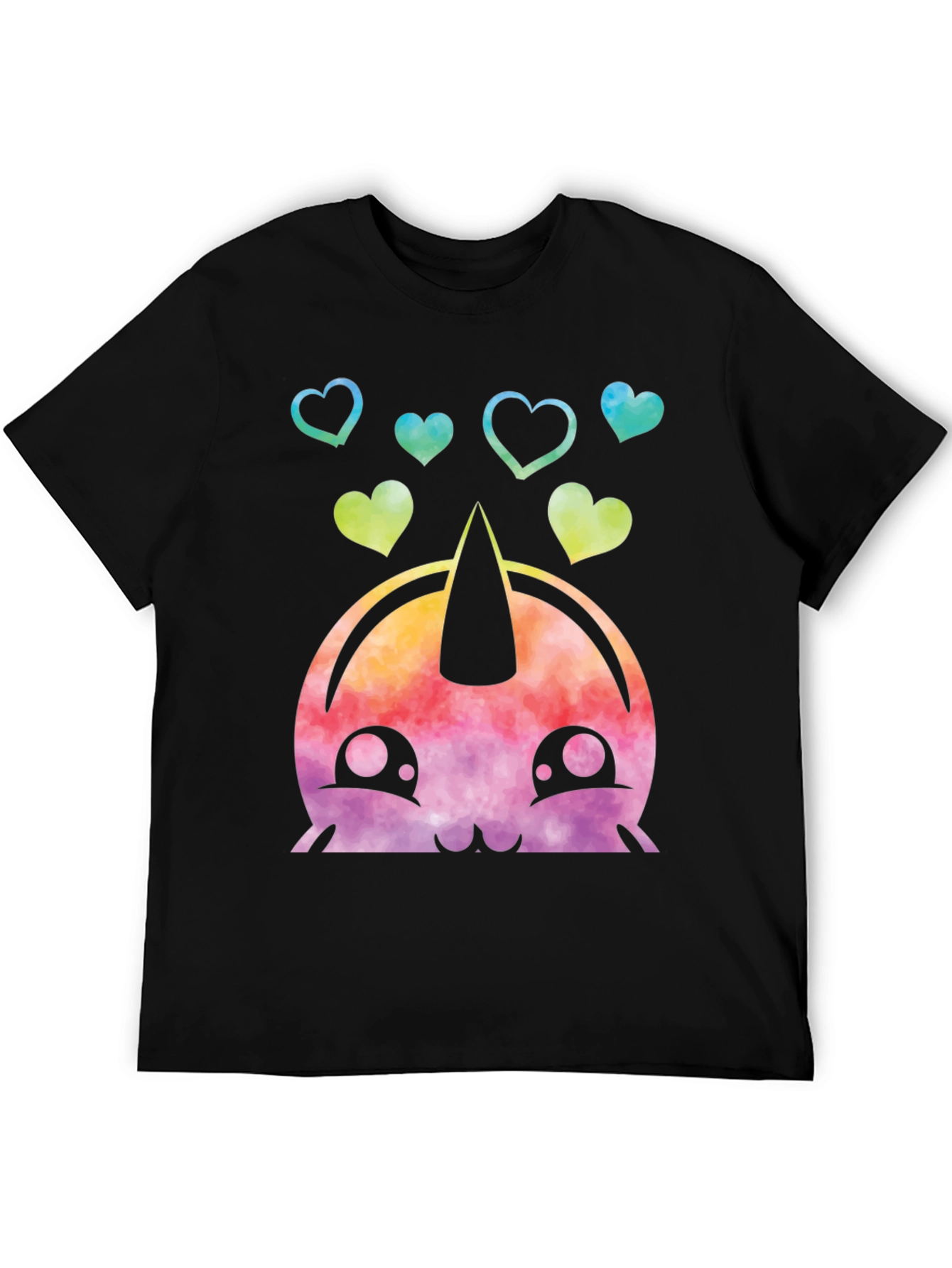 Kawaii Unicorn Heart Tee - Cute Graphic T-Shirt