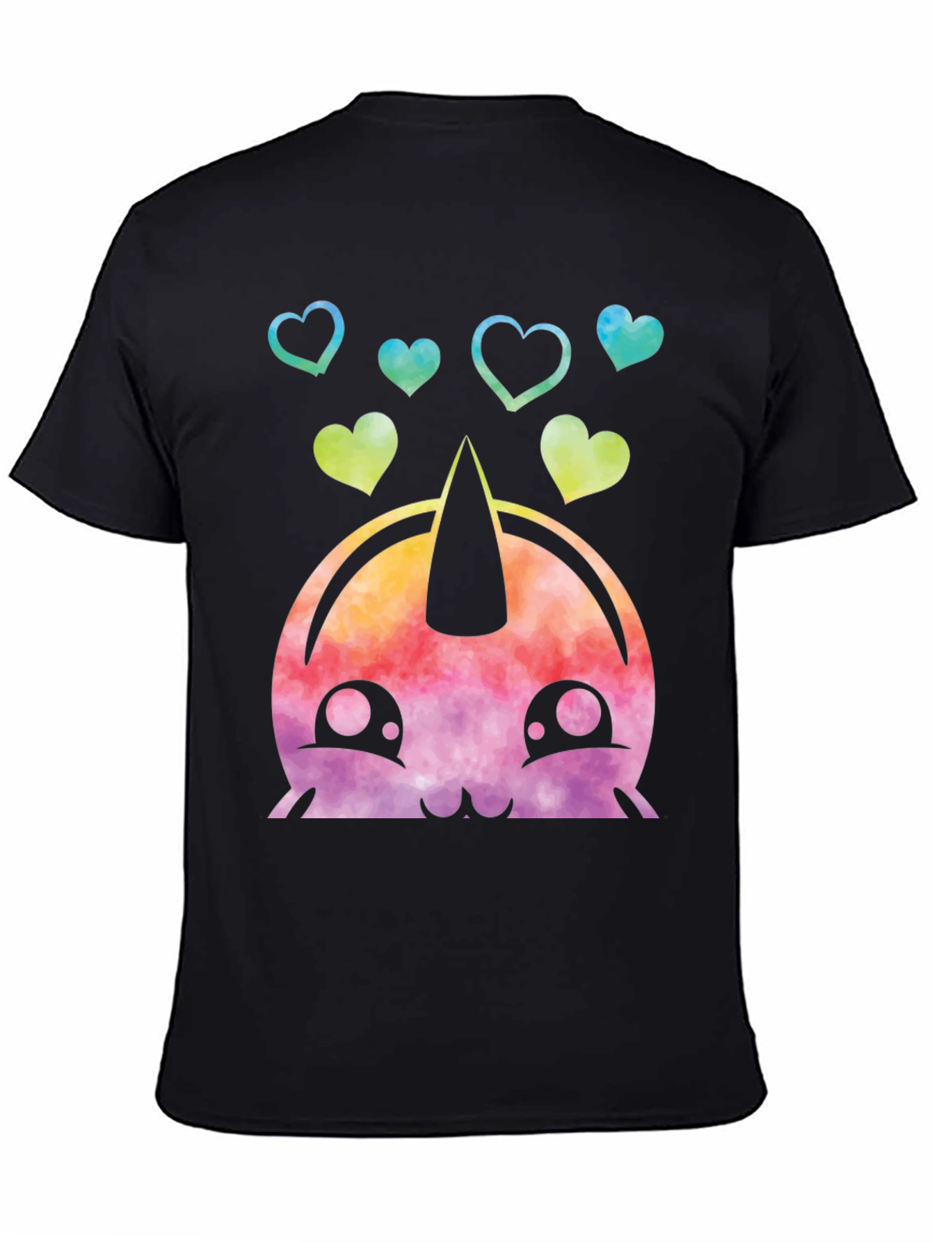 Kawaii Unicorn Heart Tee - Cute Graphic T-Shirt