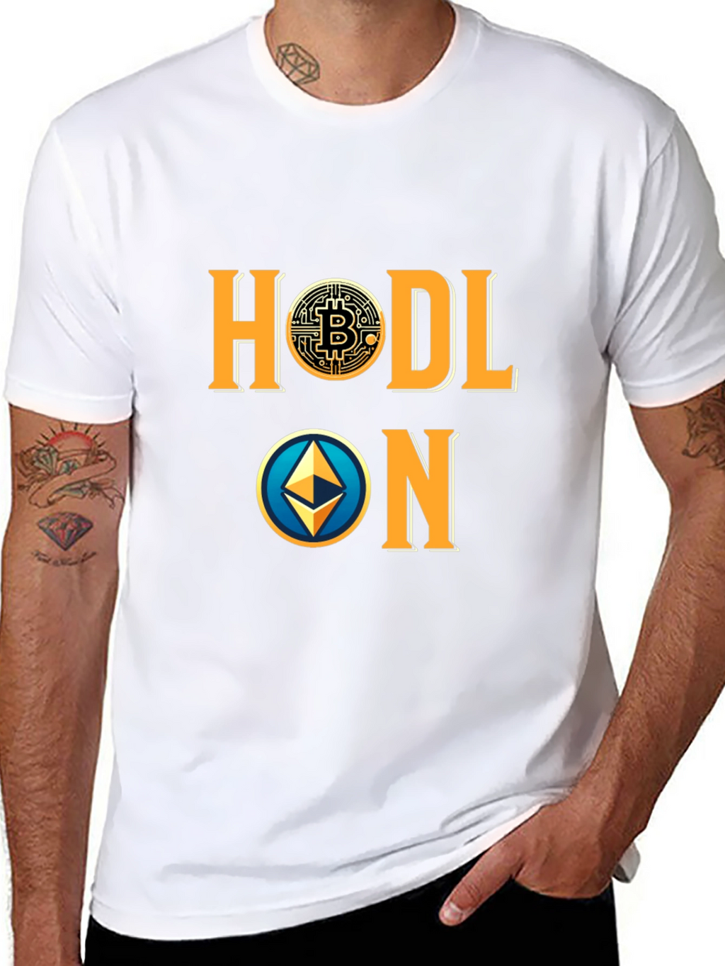 HODL ON Crypto T-Shirt