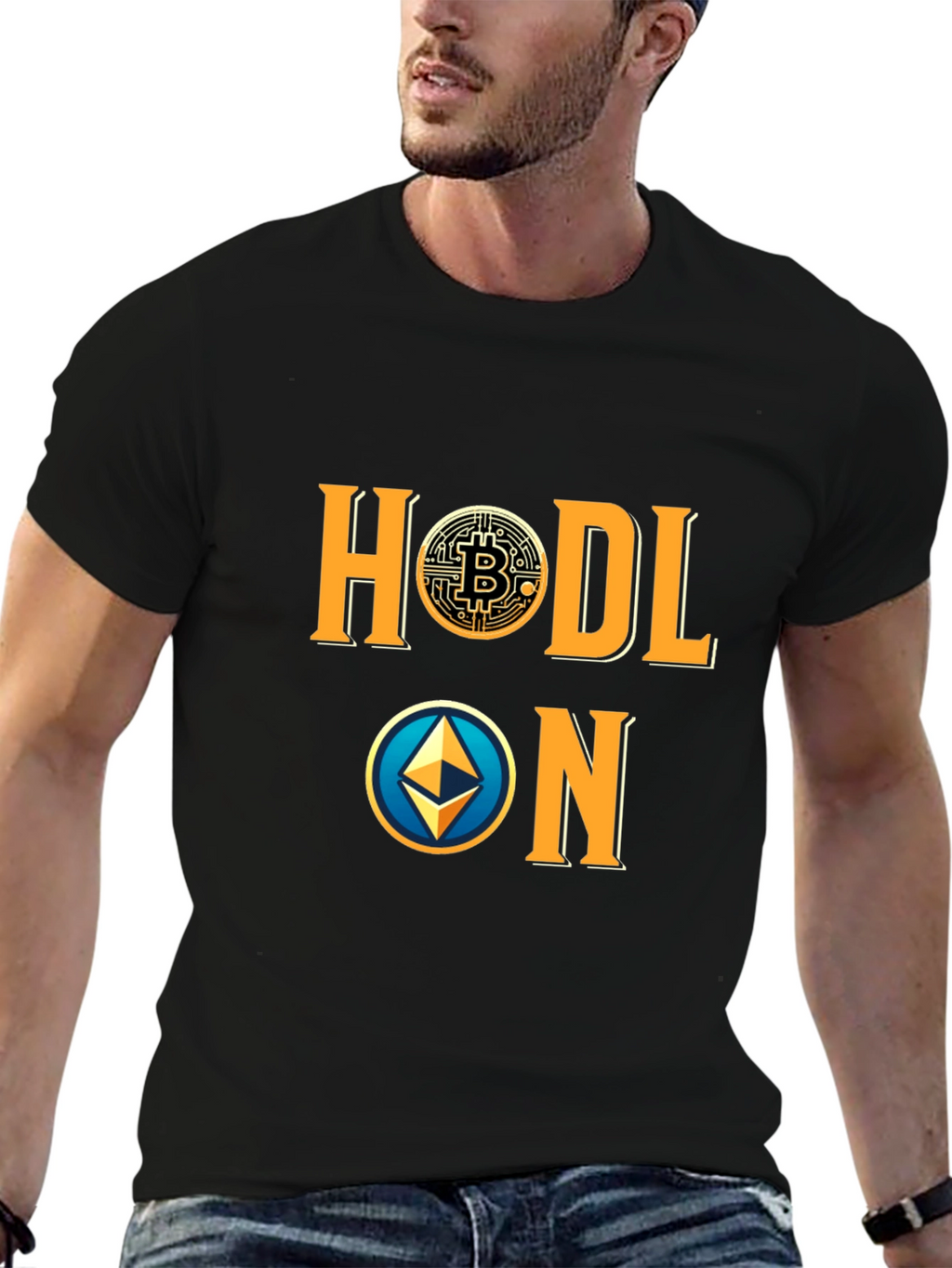 HODL ON Crypto T-Shirt
