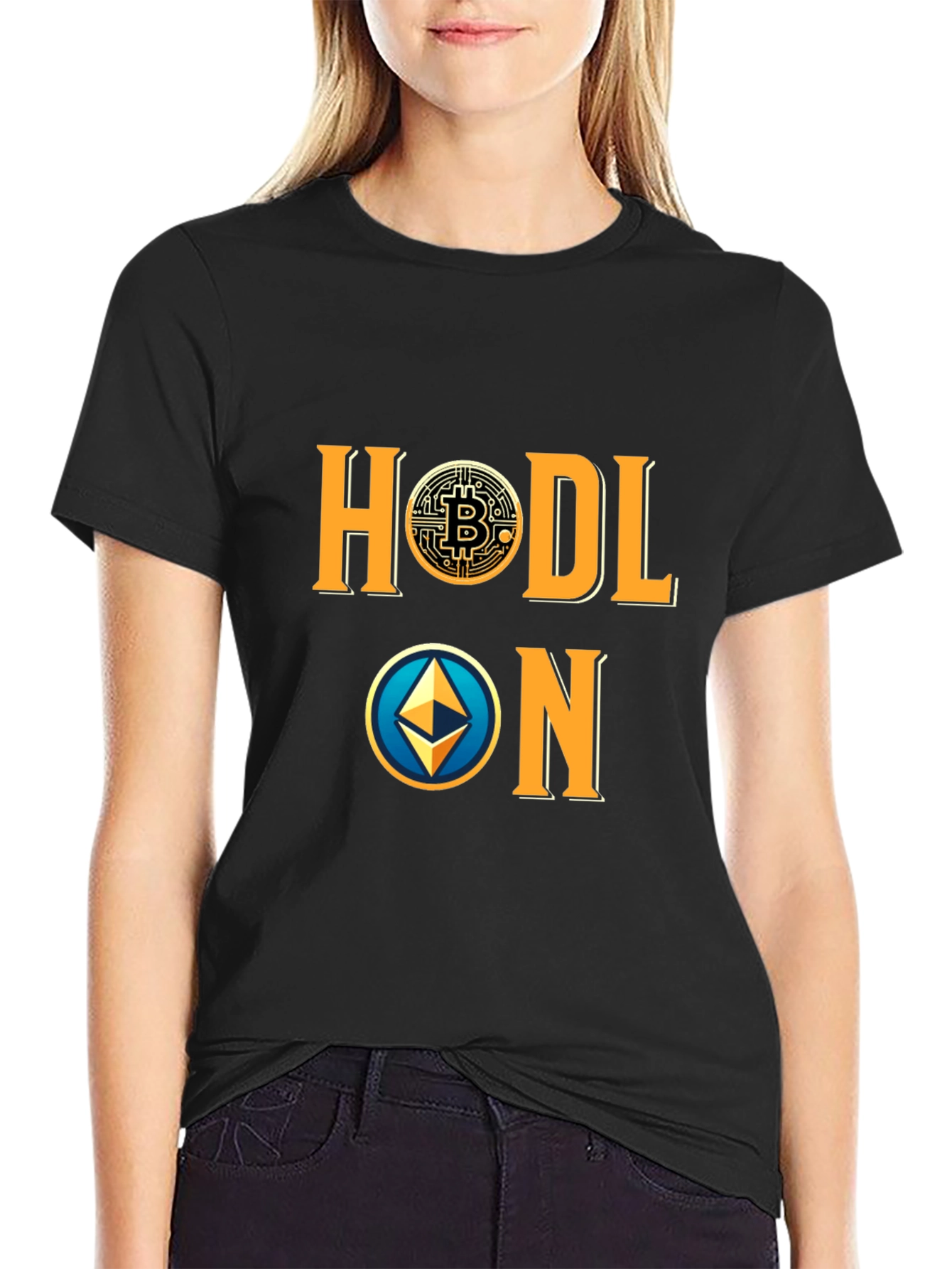 HODL ON Crypto T-Shirt