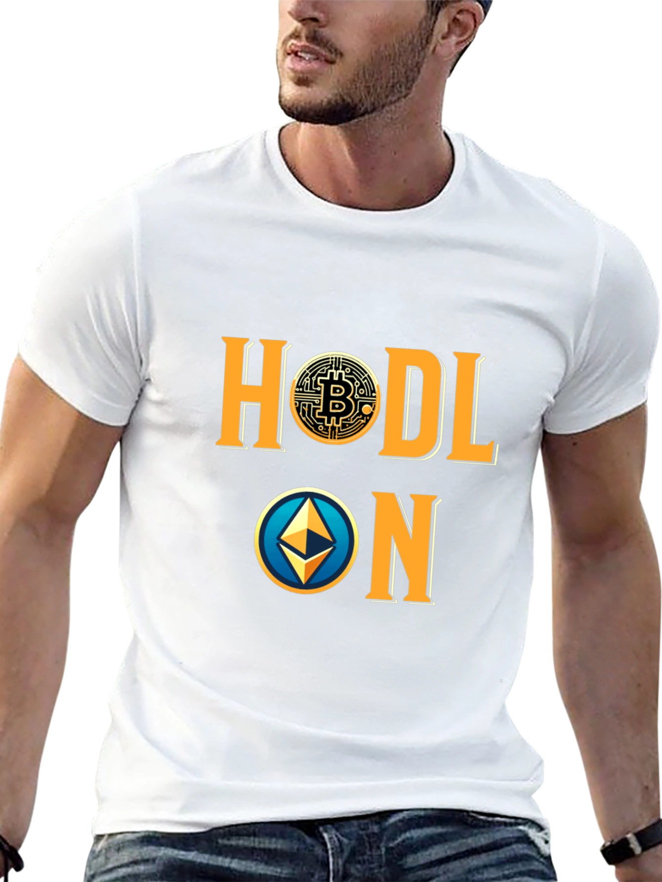 HODL ON Crypto T-Shirt