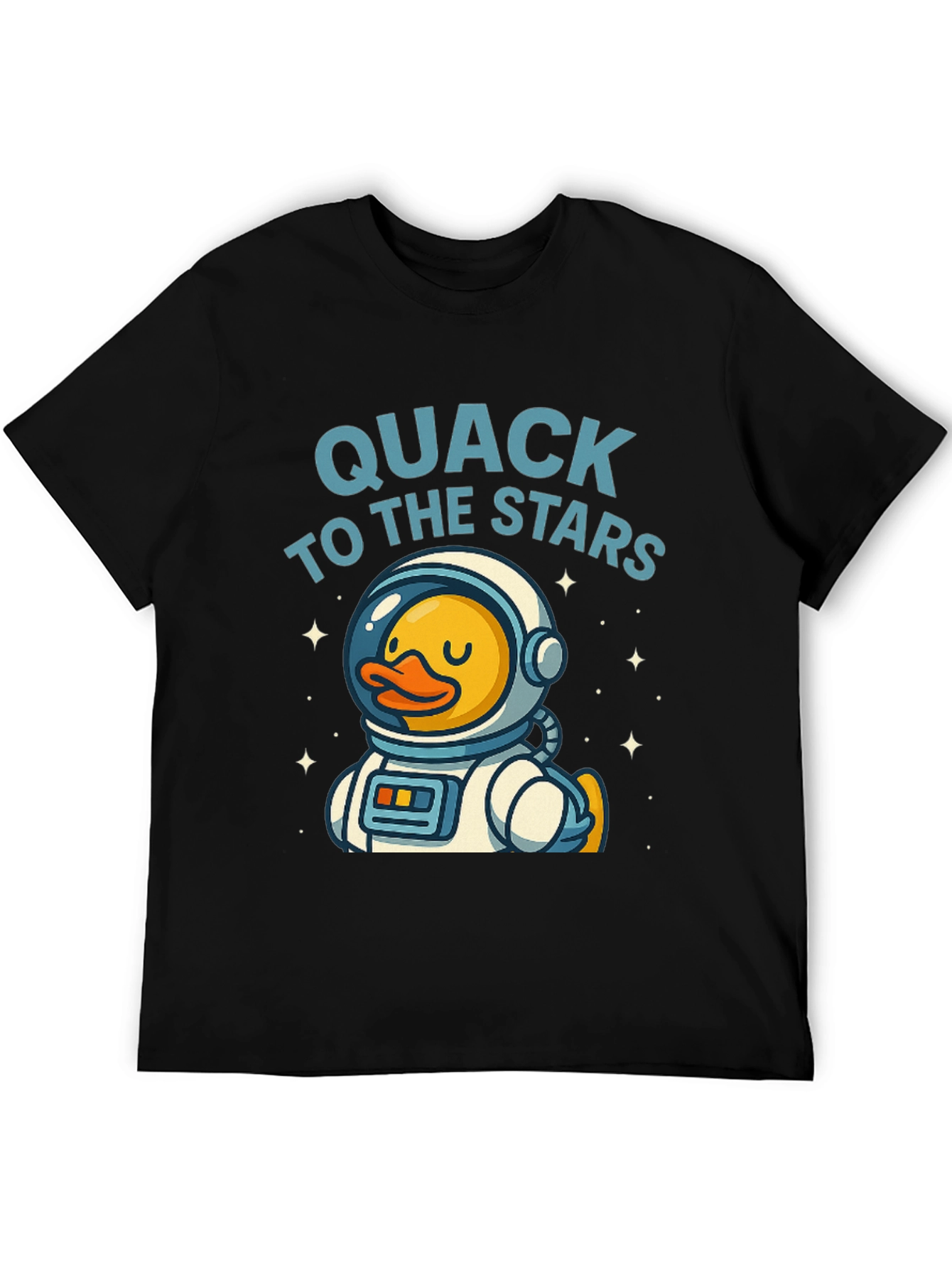 Quack to the Stars T-Shirt - Astronaut Duck Tee