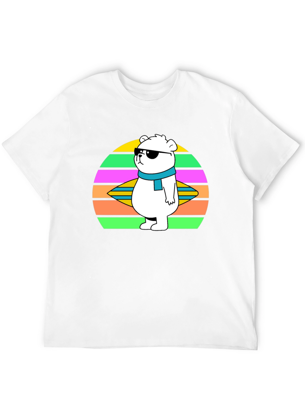 Cool Bear T-Shirt: Retro Style Graphic Tee