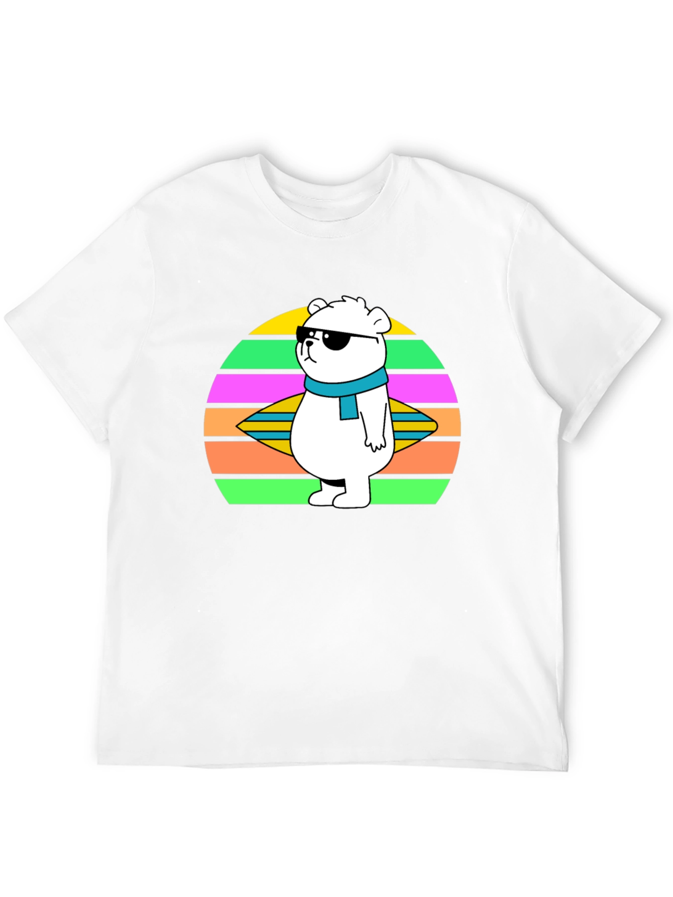 Cool Bear T-Shirt: Retro Style Graphic Tee