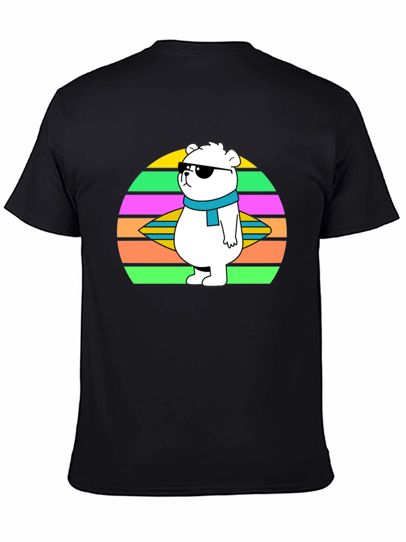 Cool Bear T-Shirt: Retro Style Graphic Tee