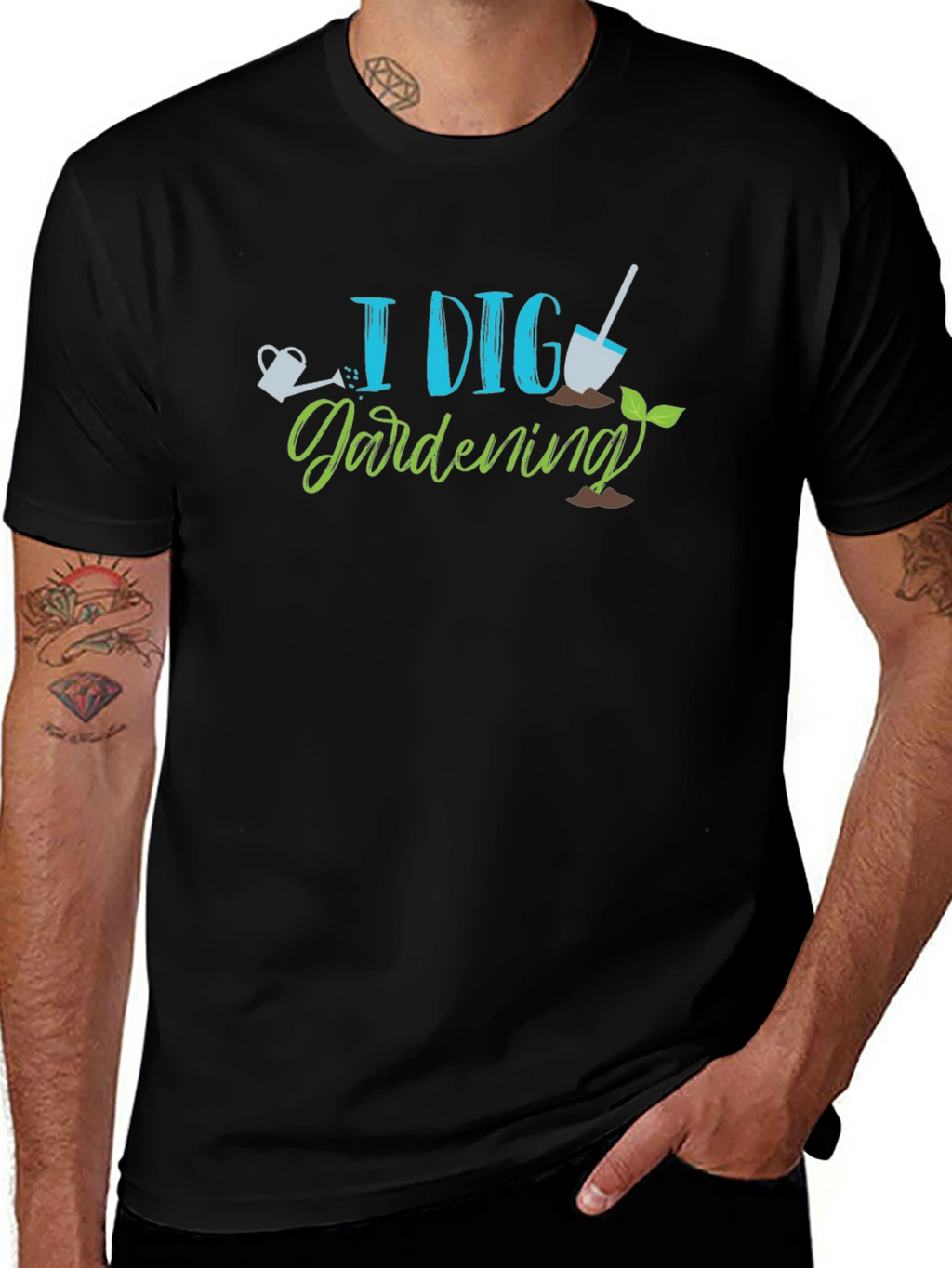 I Dig Gardening Tee - Gardener Shirt