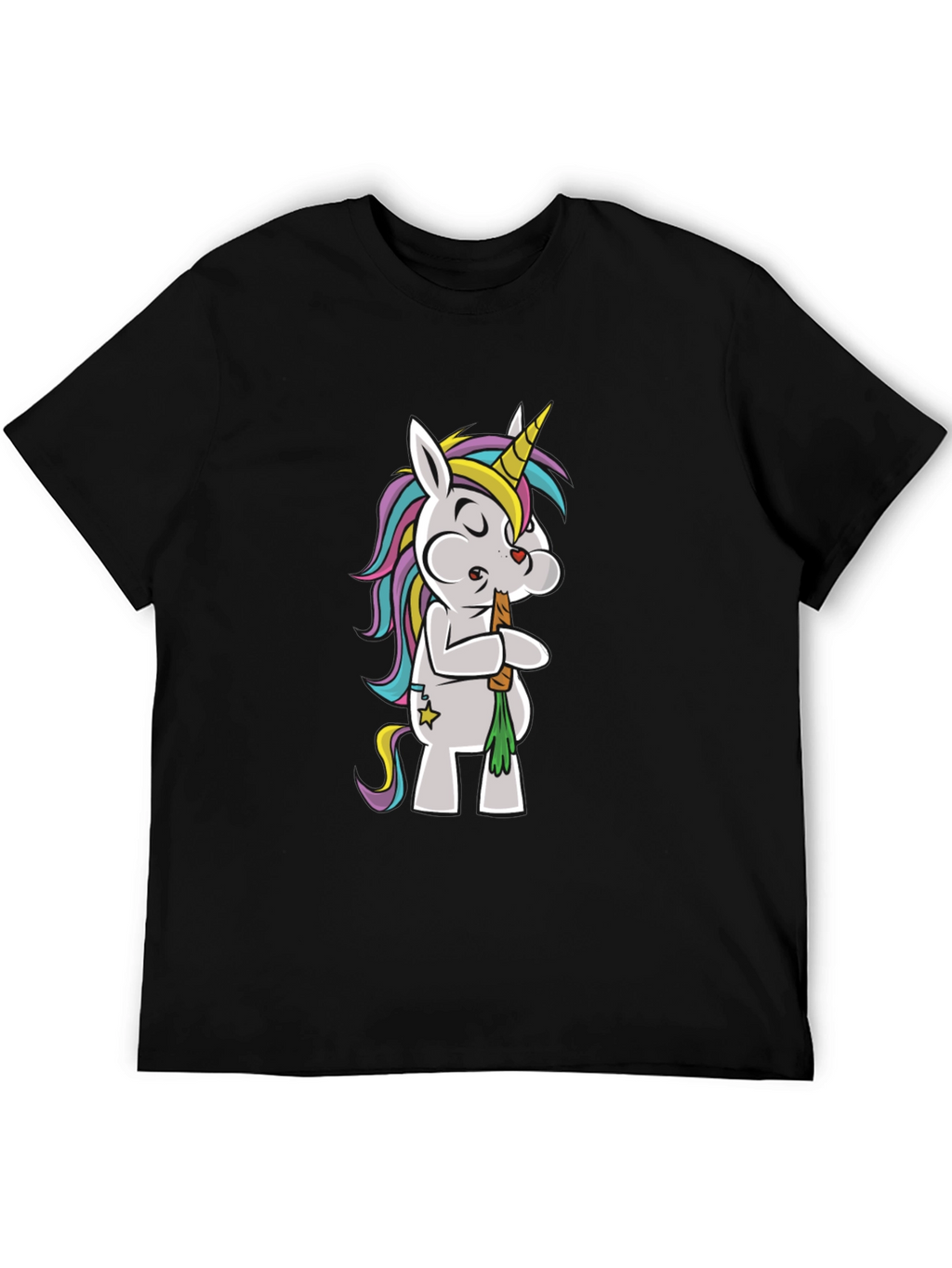 Unicorn Smoking Weed Funny T-Shirt
