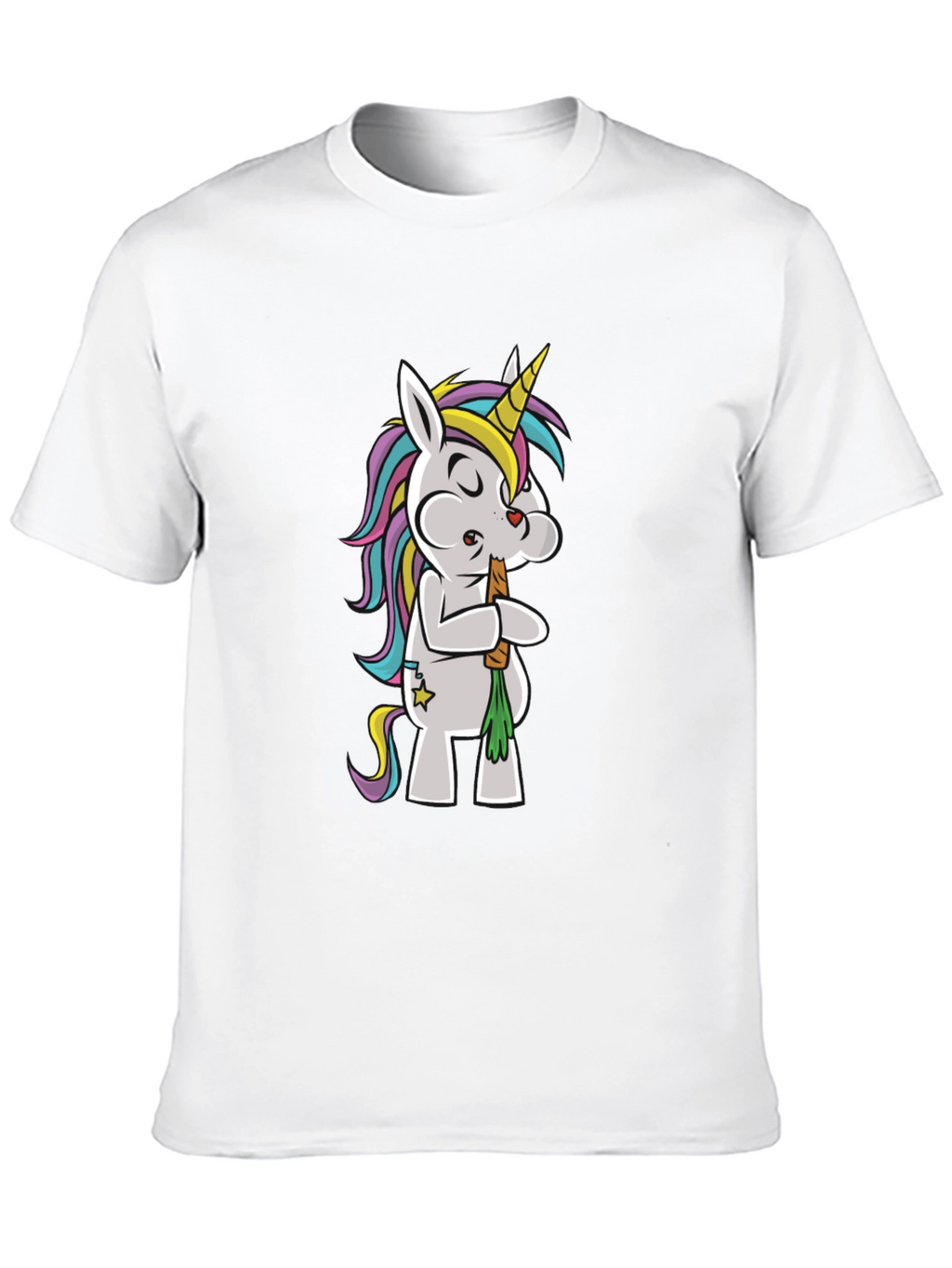 Unicorn Smoking Weed Funny T-Shirt
