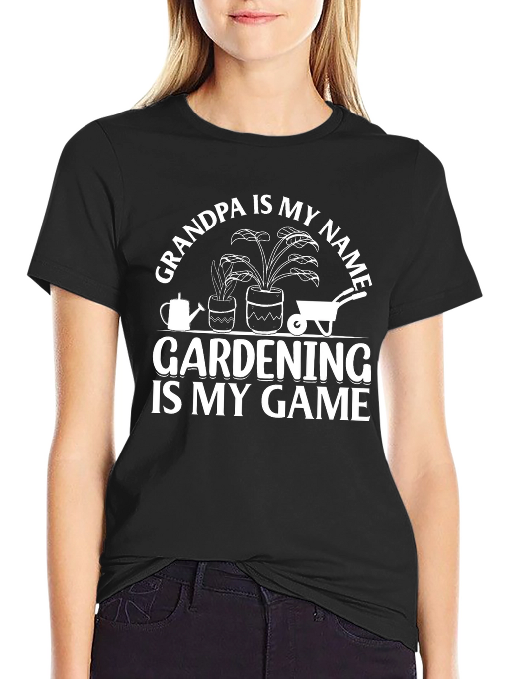 Grandpa Gardening T-Shirt: Name Game