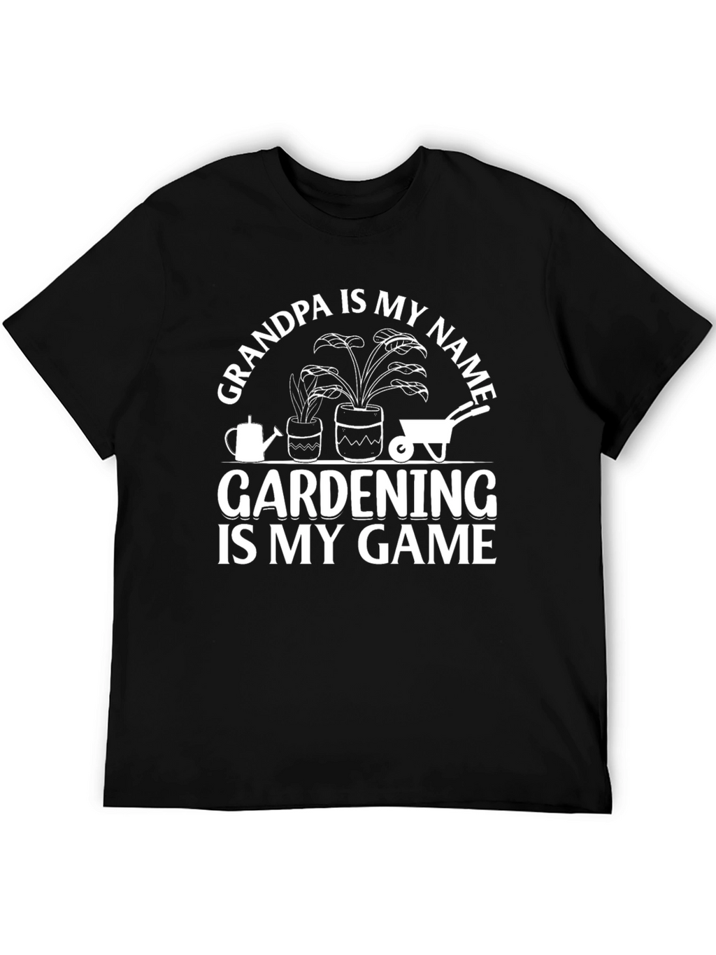 Grandpa Gardening T-Shirt: Name Game