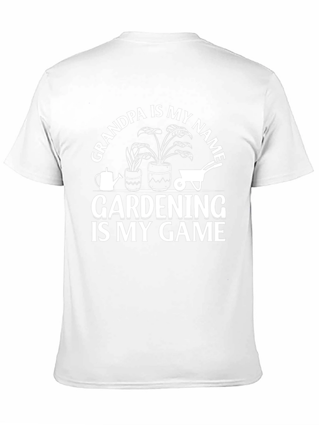 Grandpa Gardening T-Shirt: Name Game