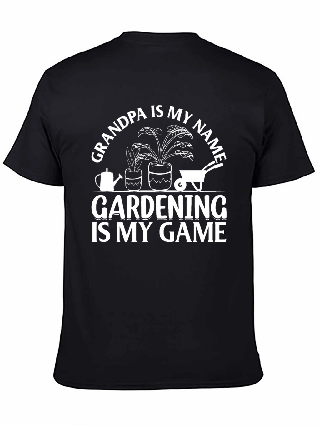 Grandpa Gardening T-Shirt: Name Game