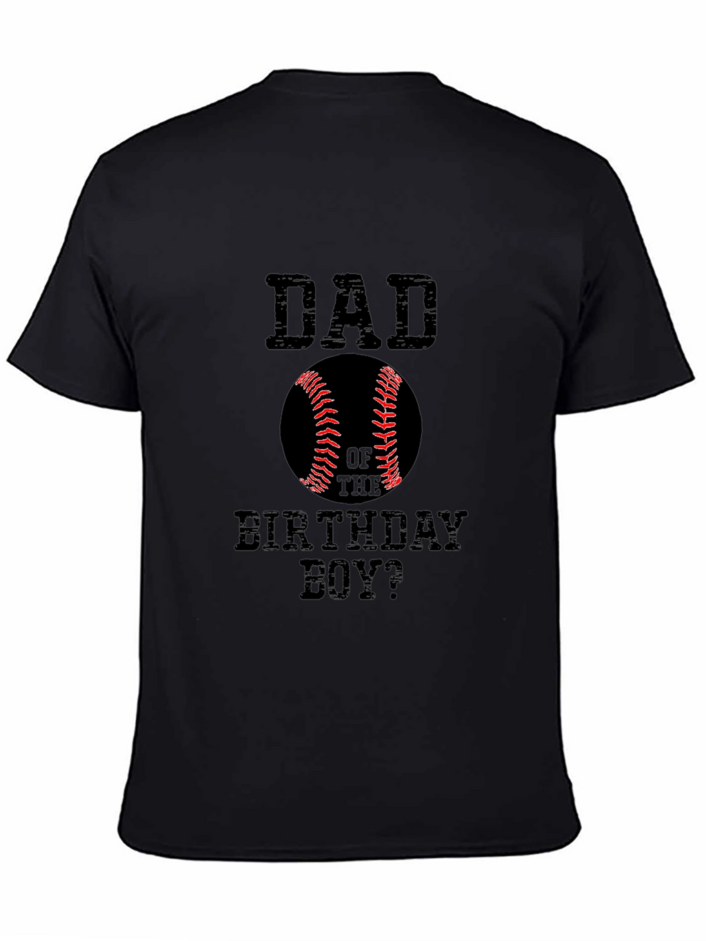Dad of the Birthday Boy Baseball T-Shirt