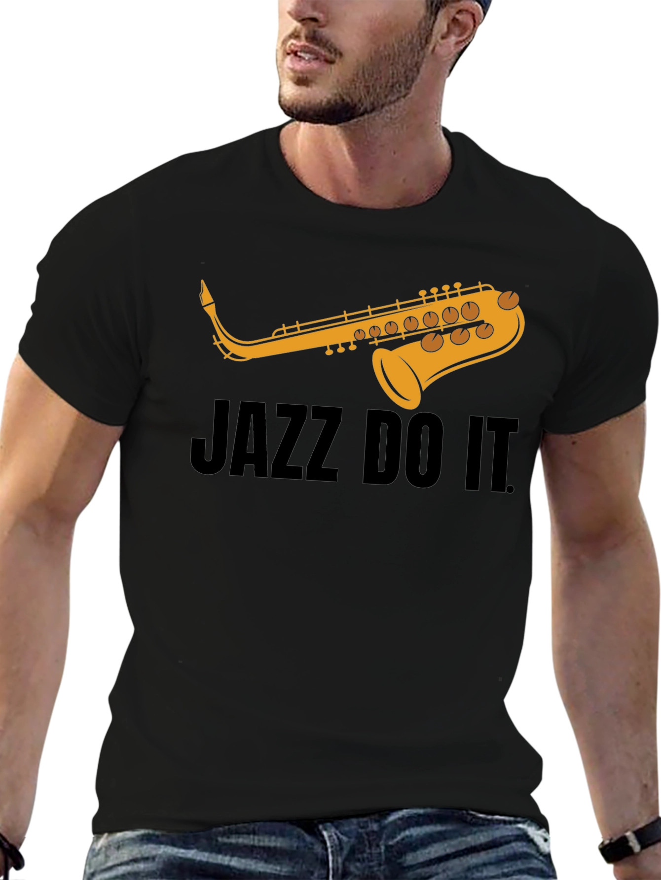 Jazz Do It Graphic T-Shirt - Music Lover Tee